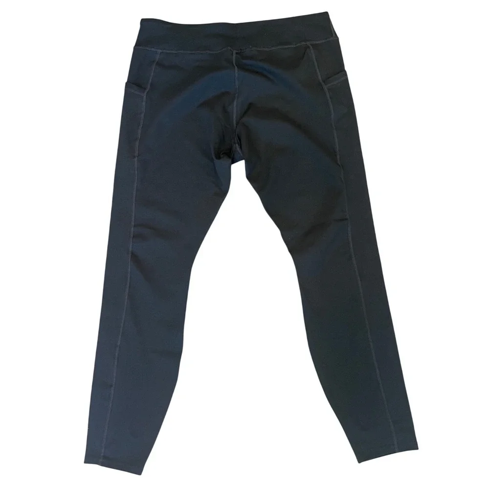 Pact On The Go‎ To Leggings XXL NWOT Organic Cotton Sustainable Activewear Black
